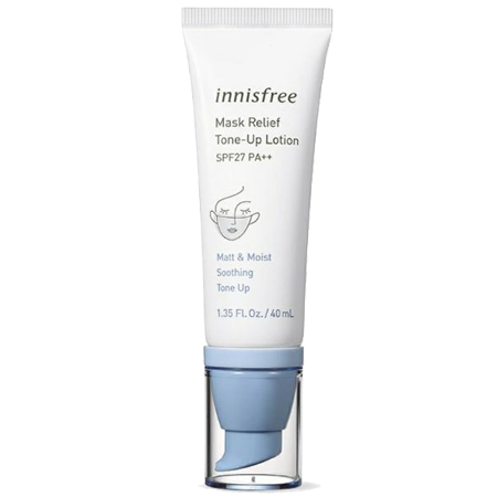 Innisfree,Innisfree Mask Relief Tone Up Lotion Spf27 Pa++ 40ml ,Innisfree Mask Relief Tone Up Lotion,Innisfree Mask Relief Tone Up Lotion รีวิว,